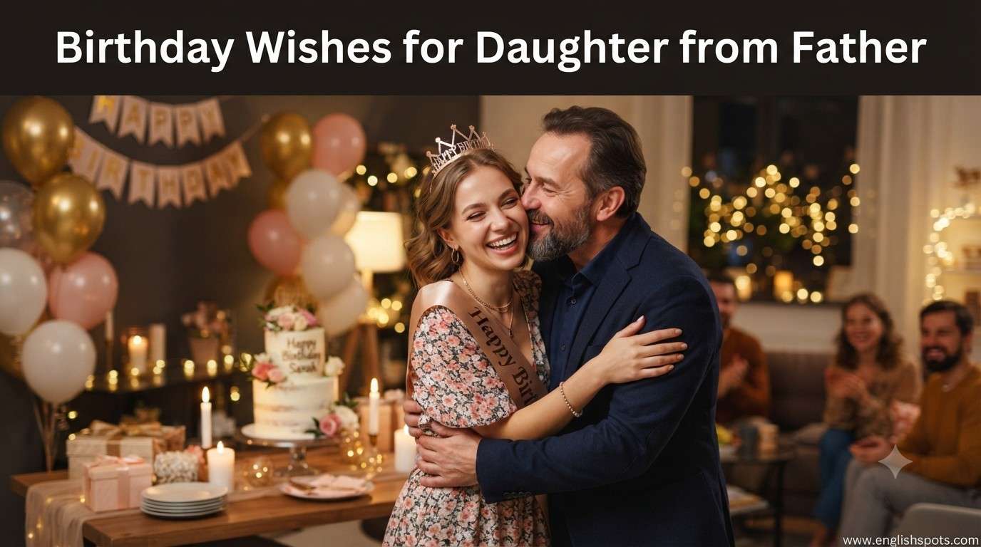 birthday wishes for daughter from father