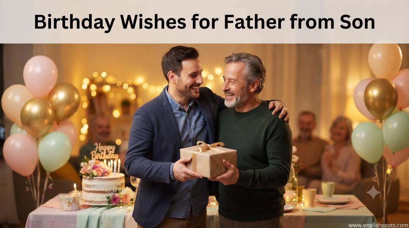 birthday wishes for father from son