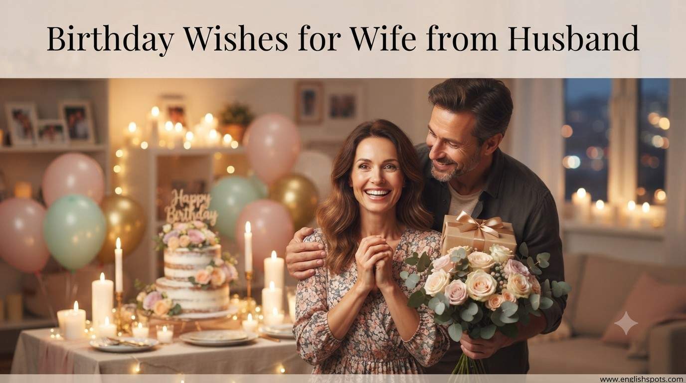 birthday wishes for wife from husband
